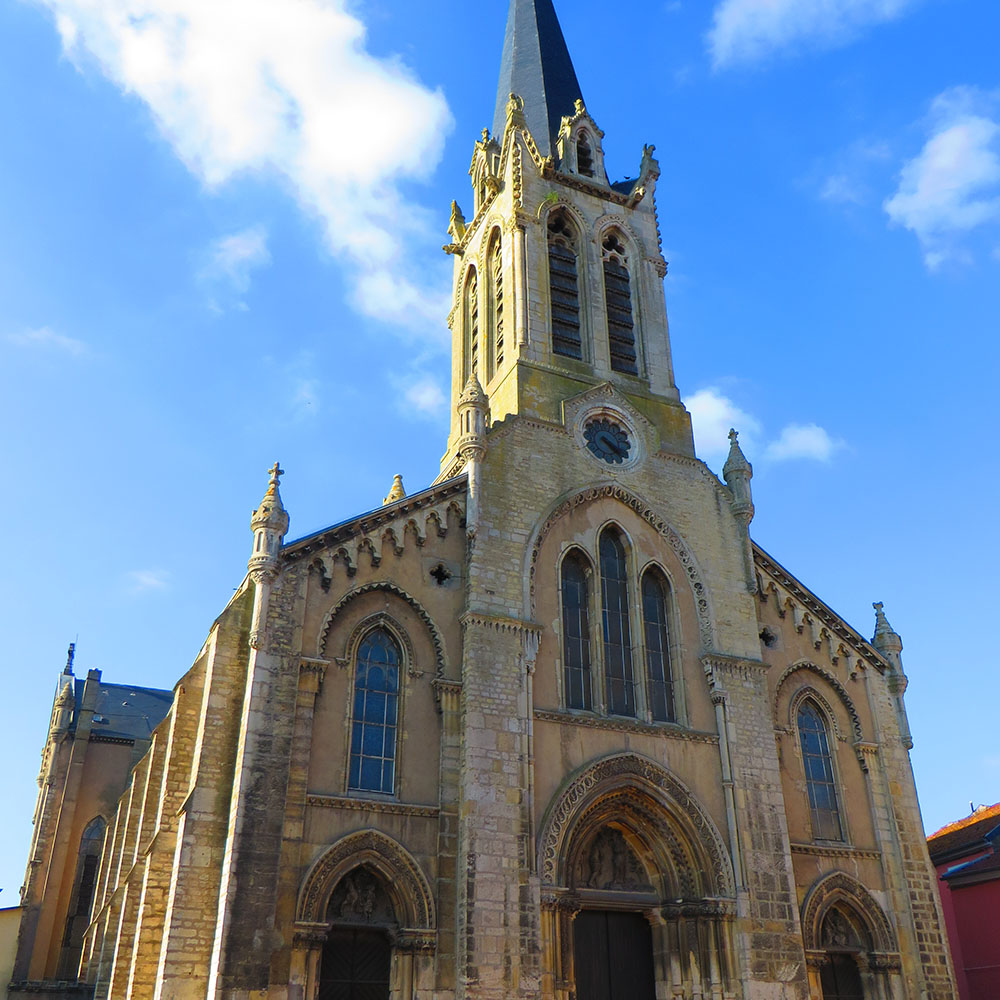 Église Saint Jean Baptiste de Château Salins Sainte Église